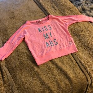 Mesh Workout Sweater